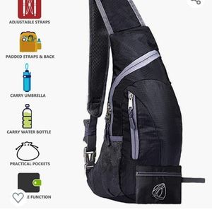 Folding and Packable Sling Bag